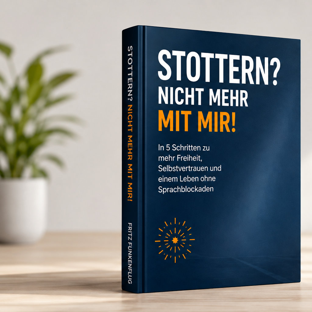 Fritz Funkenflug Buch Stottern nicht mehr mit mir. Ueberall erhaeltlich auch bei Amazon